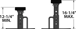 Inboard Boat Stands Adjustable Height Diagram