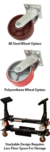 Yardarm Boat Dolly Wheel Options