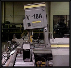 Hyd-Mech V-18A vertical tilt metal saw