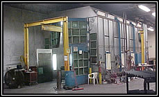 paint booth