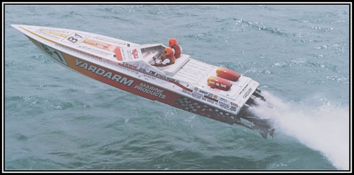 B-1 Yardarm offshore racing boat