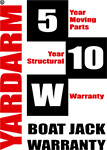 Yardarm Hydraulic Boat Jack Warranty